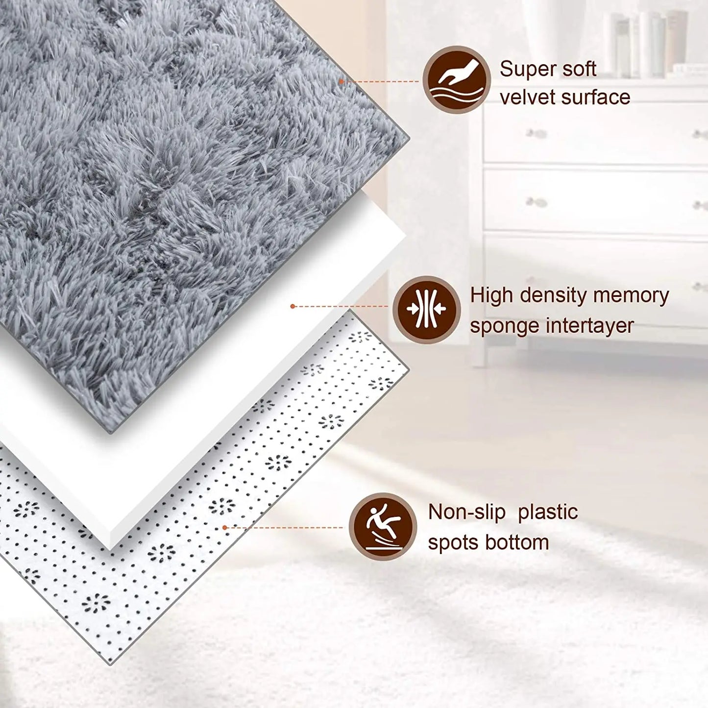 Ultra Soft Indoor Area Rugs