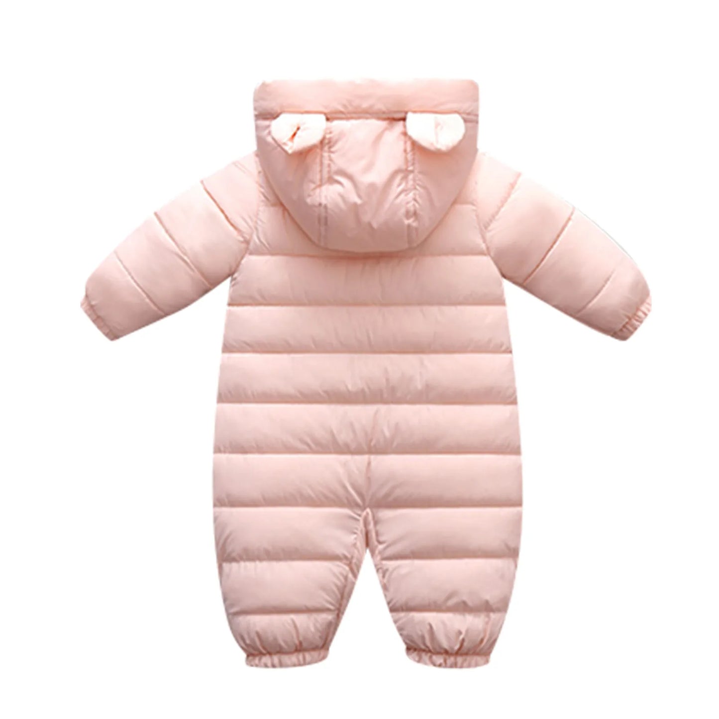 Hooded Baby Winter Romper