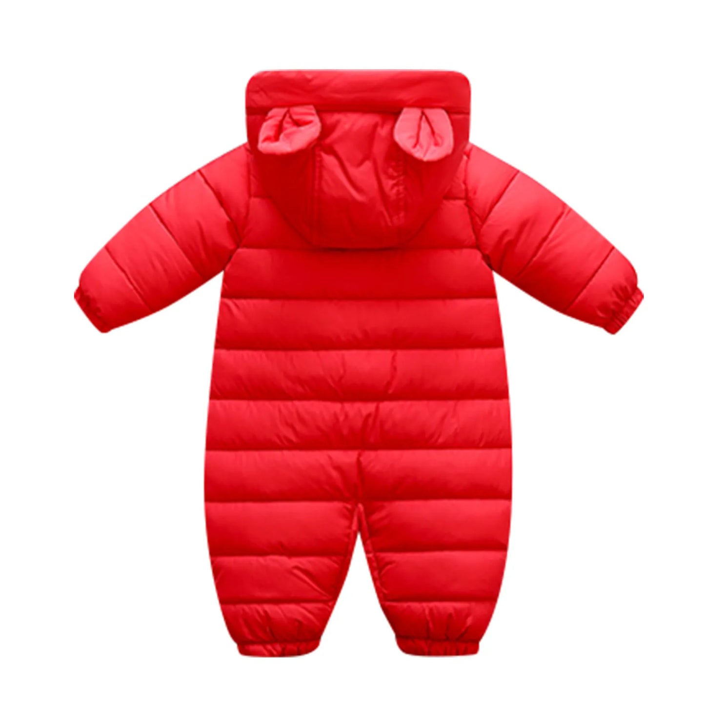 Hooded Baby Winter Romper