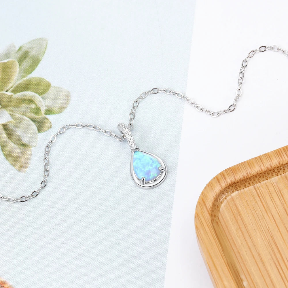 Water Drop Pendant Necklace