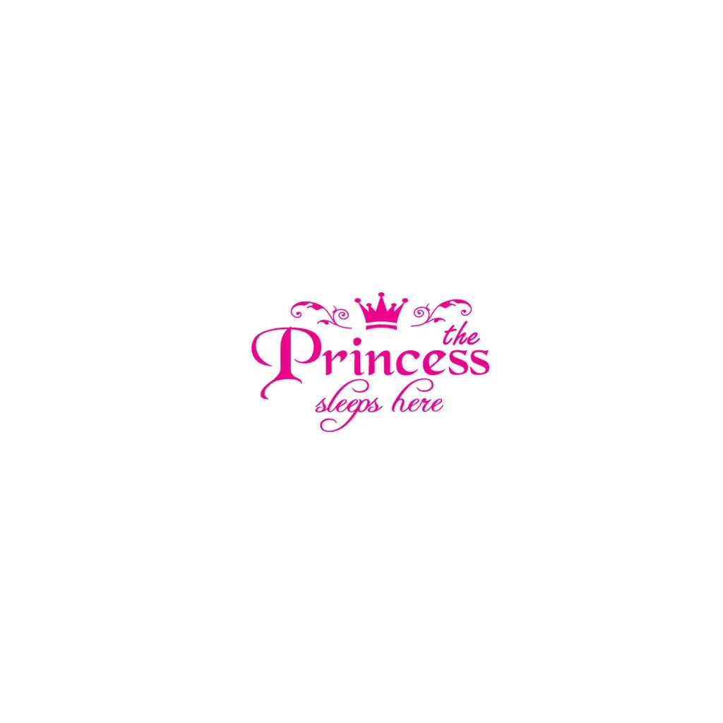 Princess Door Decal