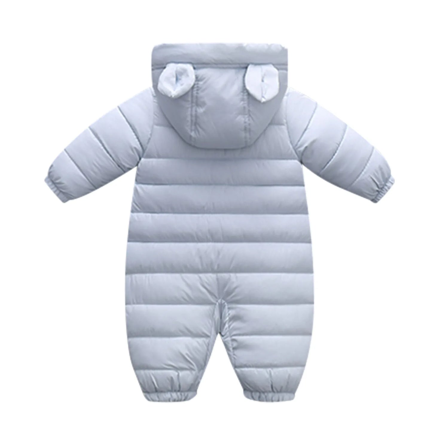 Hooded Baby Winter Romper