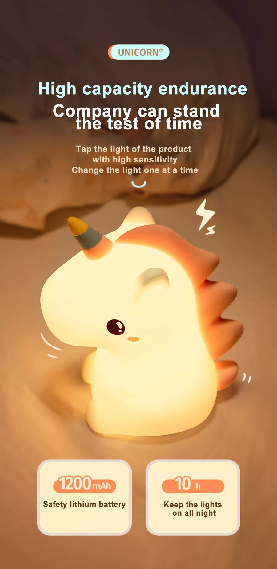 Unicorn LED Night Light