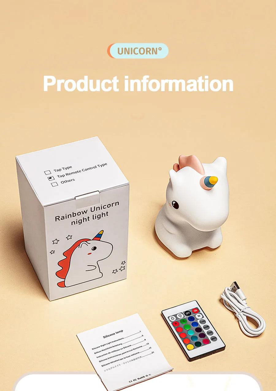 Unicorn LED Night Light