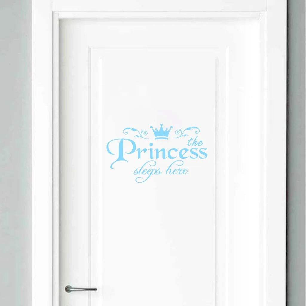 Princess Door Decal