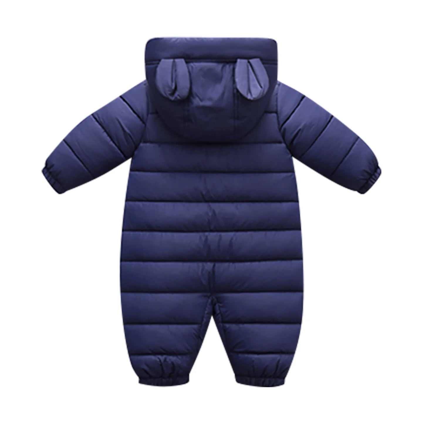 Hooded Baby Winter Romper