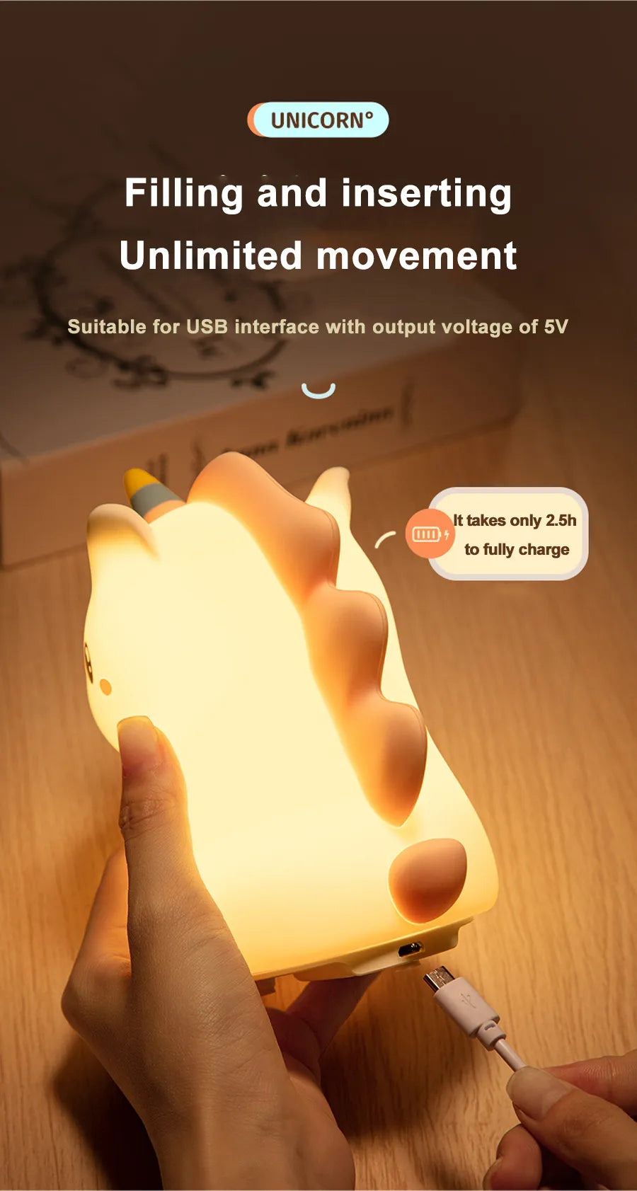 Unicorn LED Night Light