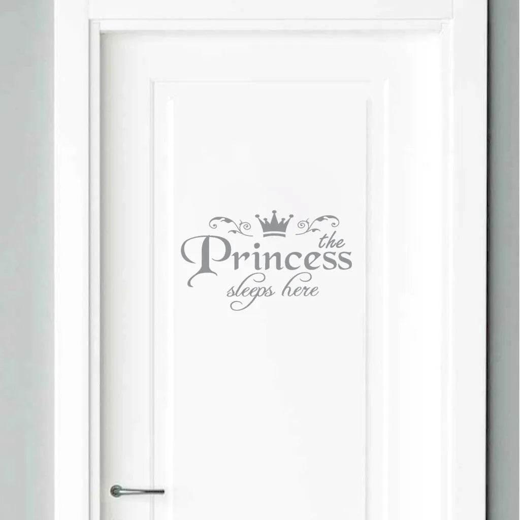 Princess Door Decal