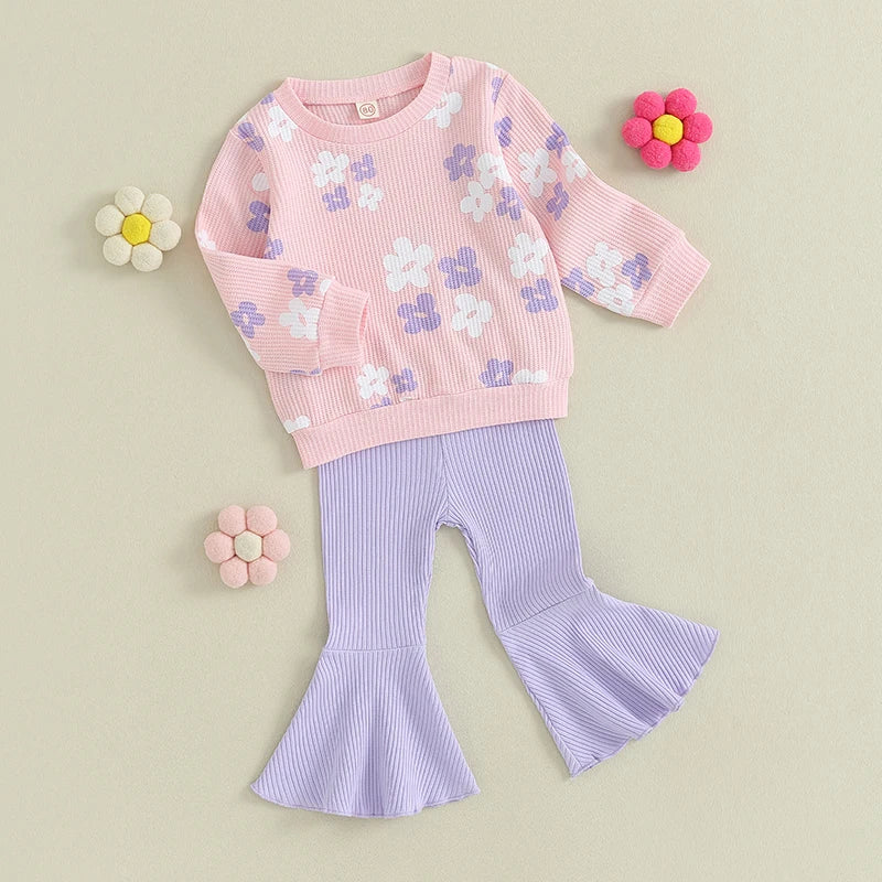Girls 2PC Floral Outfit