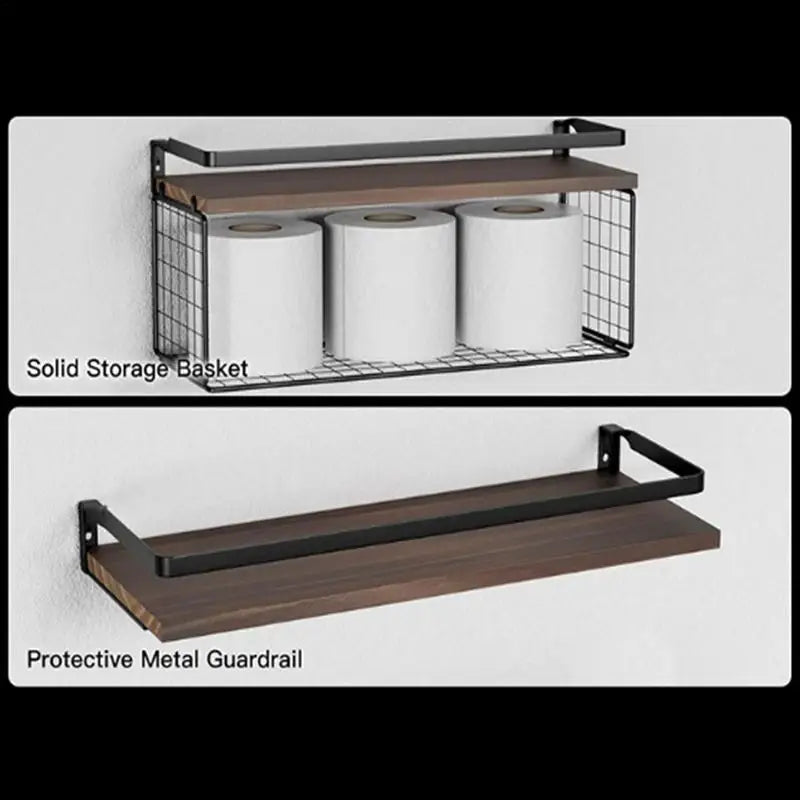 2pcs Wall Mounted Shelves