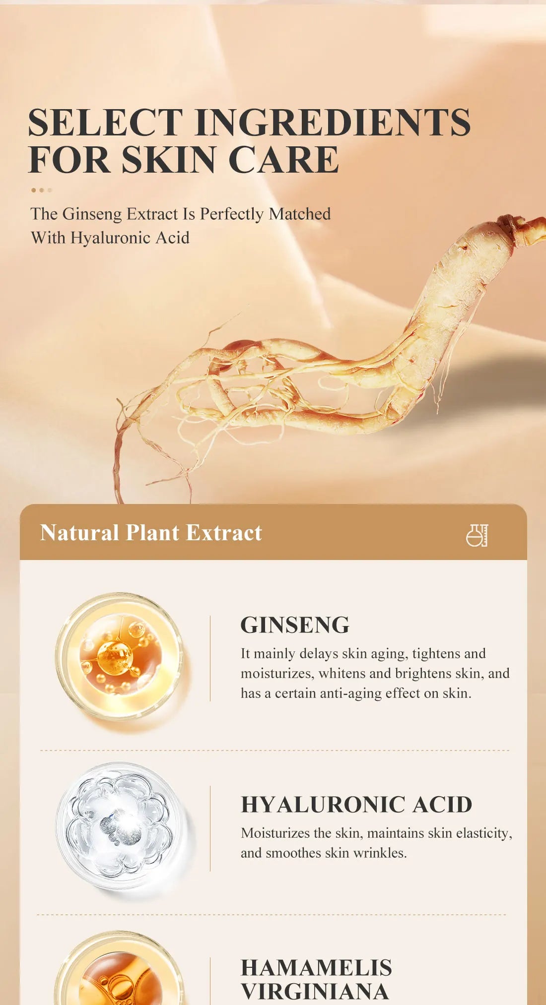 Hyaluronic Acid Ginseng Body Cream