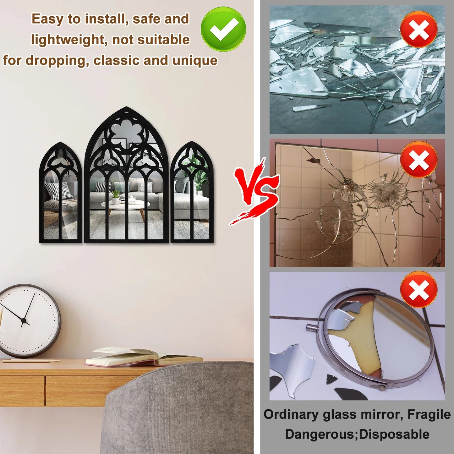Arched Wall Mirrors