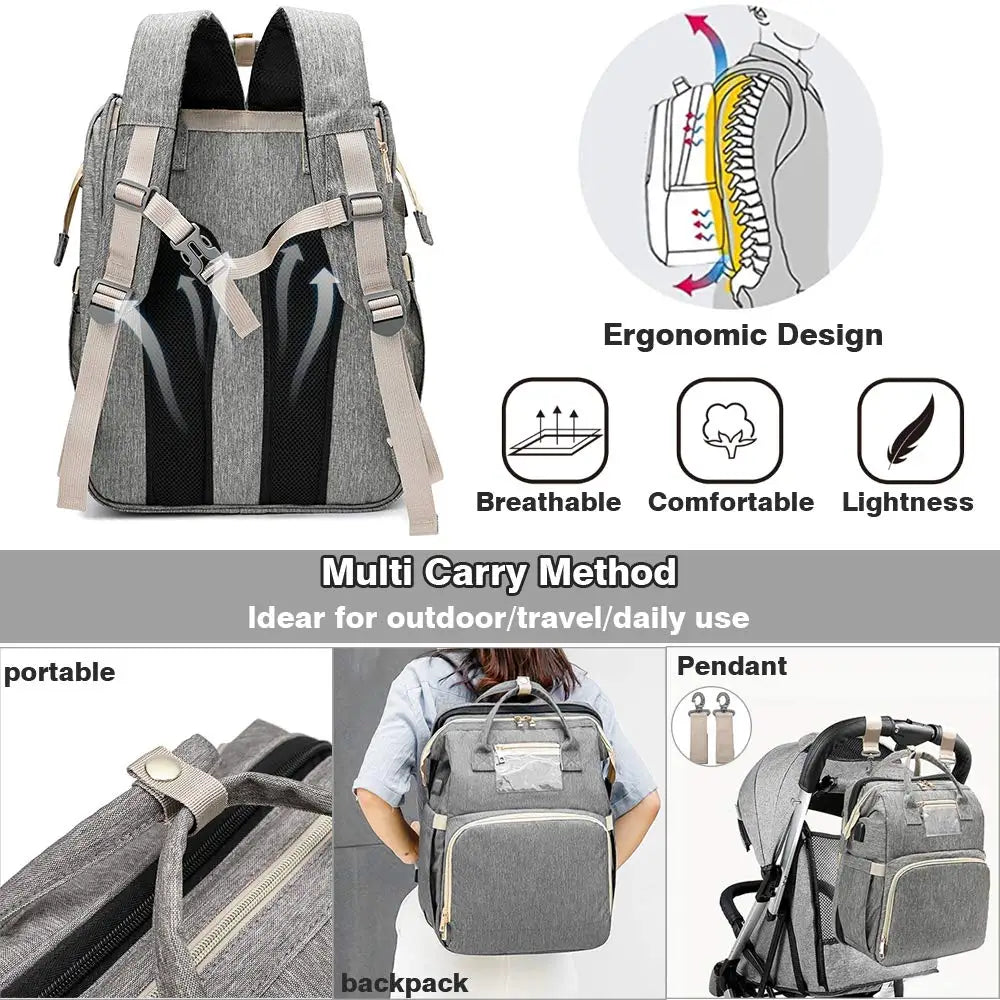 3-in-1 Baby Travel Bag