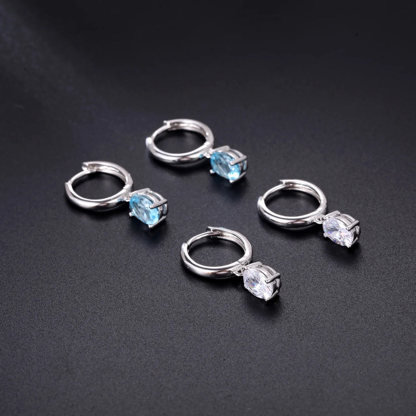 Precious Gem Dangle Earrings