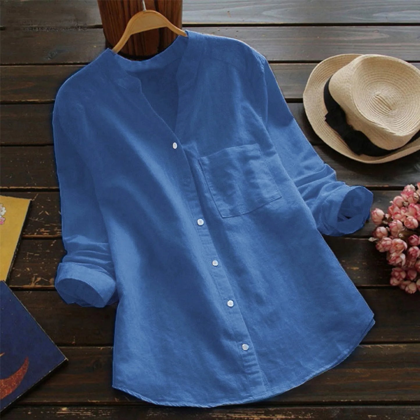 Women's Button-Down Blouse