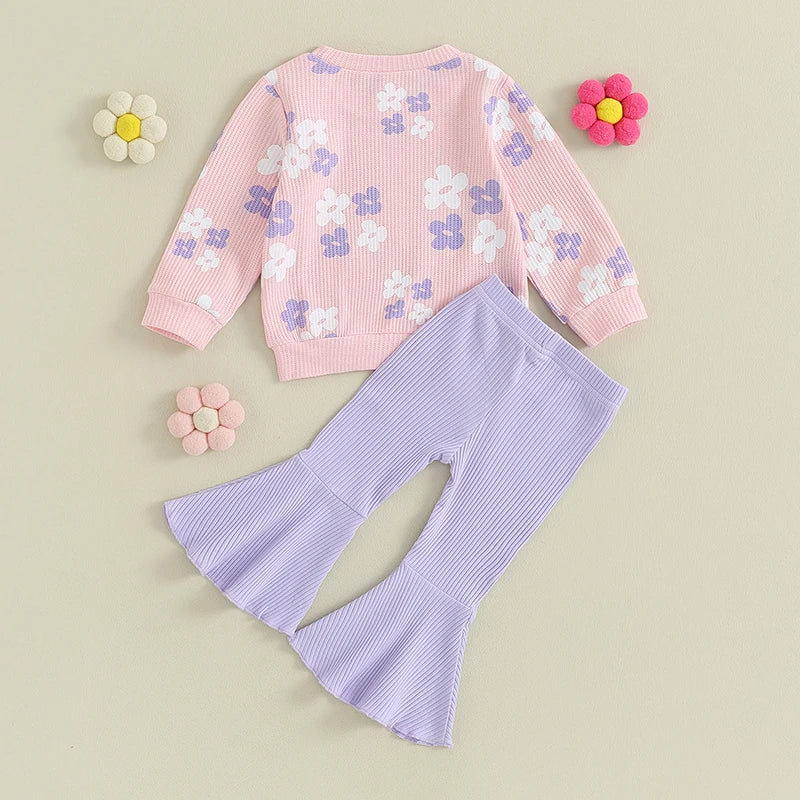 Girls 2PC Floral Outfit