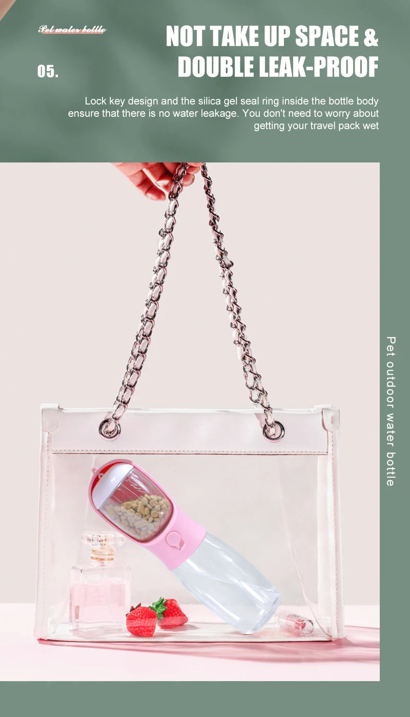 Pet 2-in-1 Travel Bowl