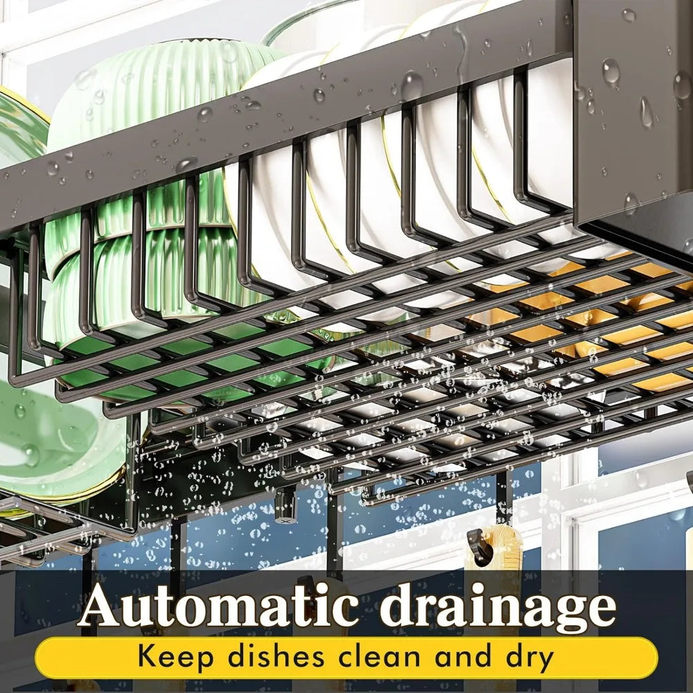 Adjustable Dish Drying Rack