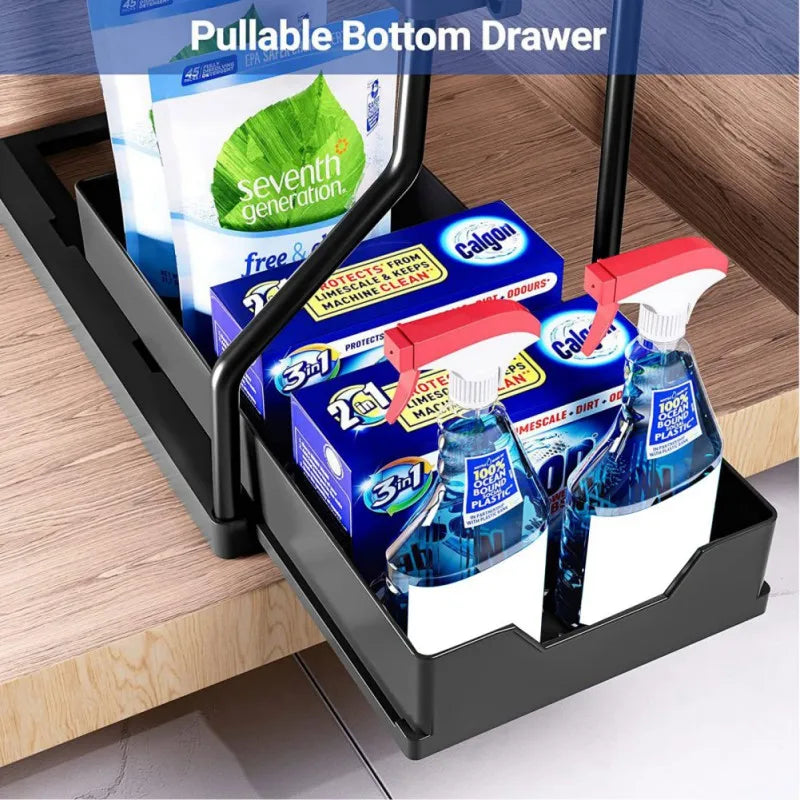 2 Tier Under Sink Organizer