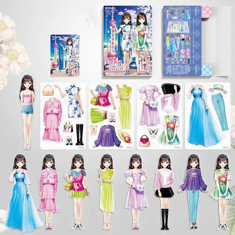 Magnetic Doll Dress Up Kit