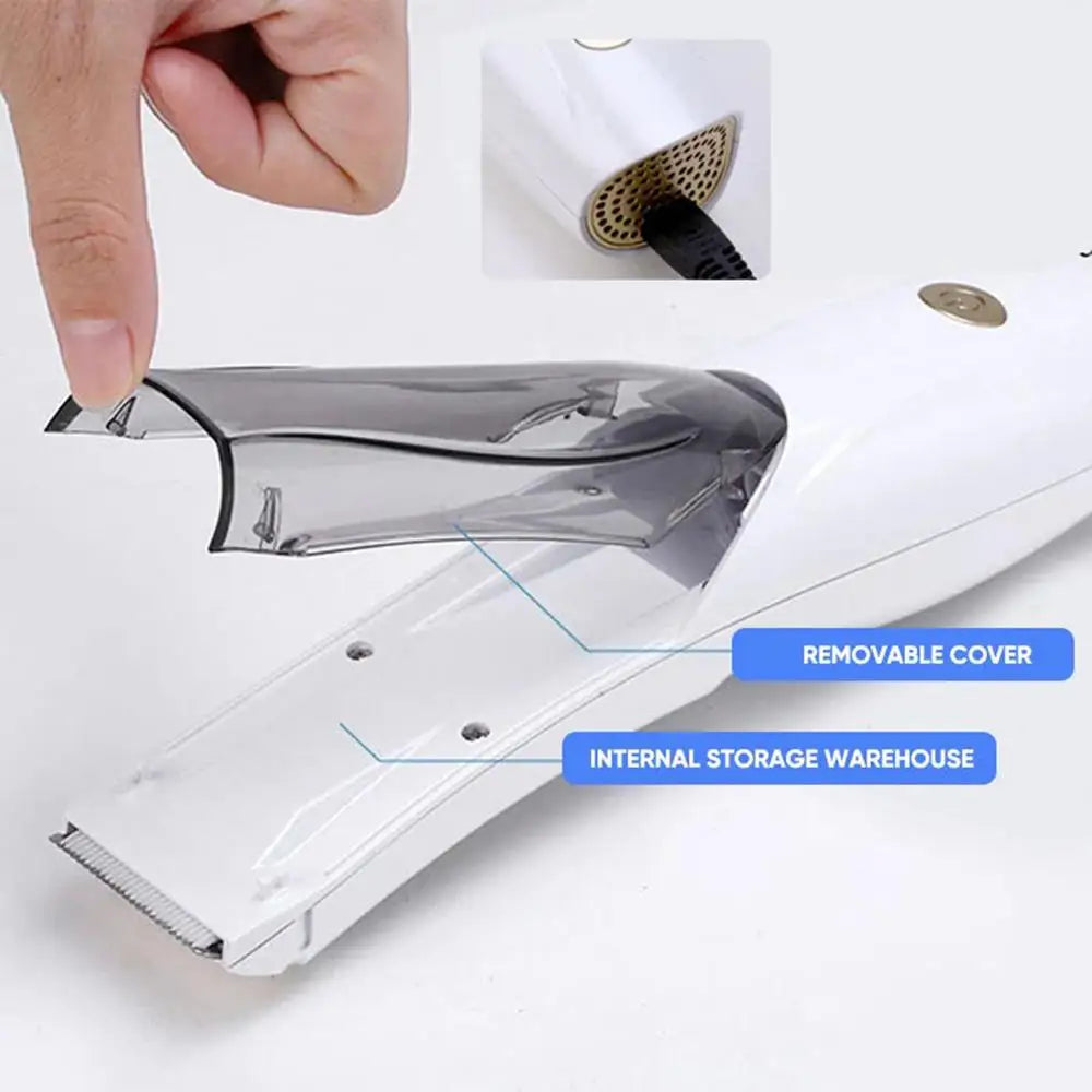 Pet Hair Clippers With Suction