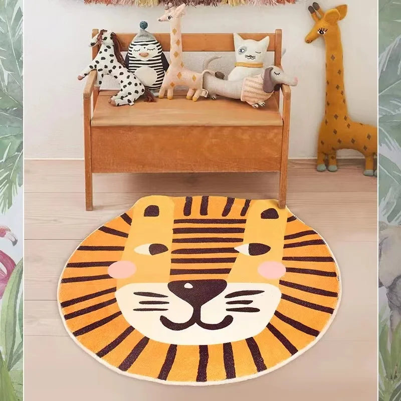 Nordic Style Plush Floor Mat