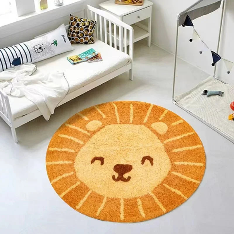 Nordic Style Plush Floor Mat