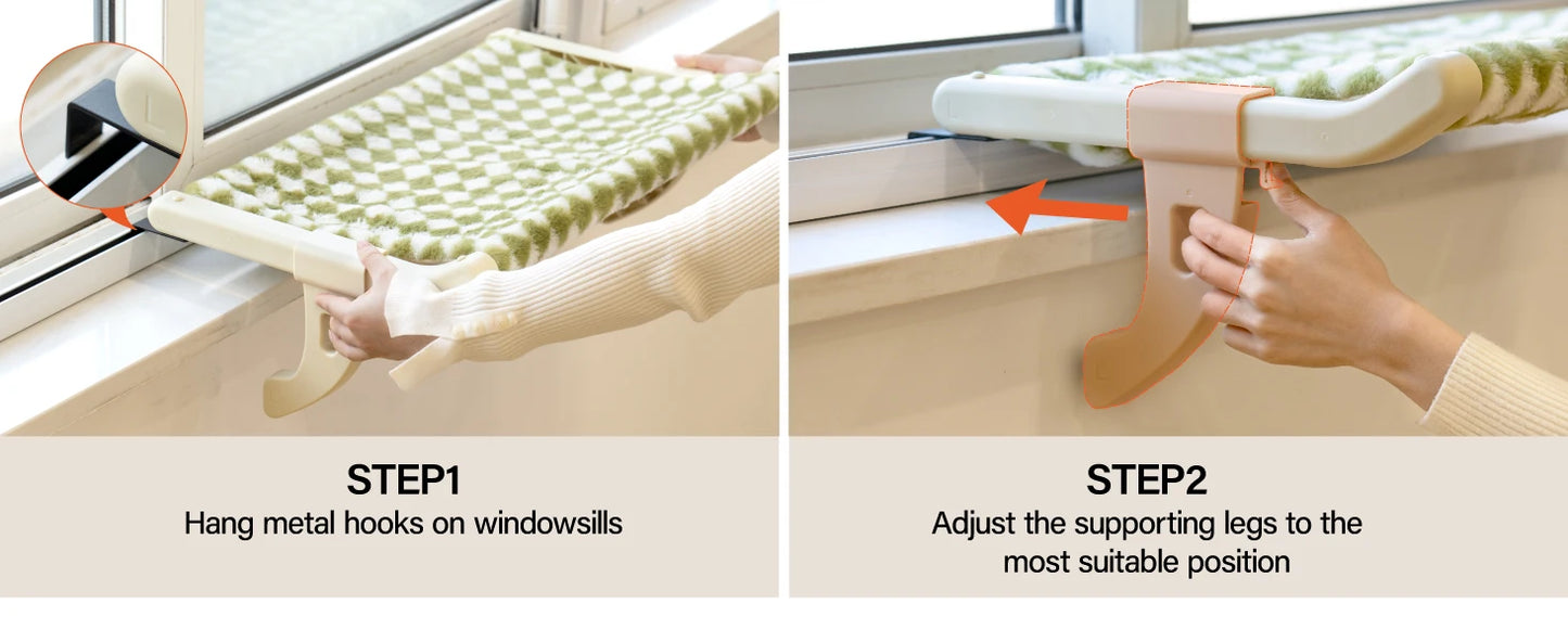 Hanging Cat Window Seat