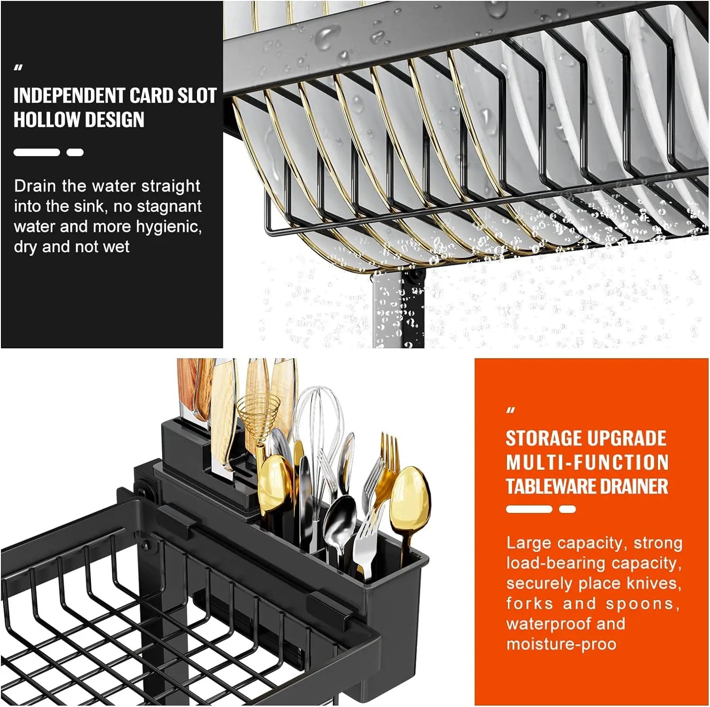 Adjustable Dish Drying Rack