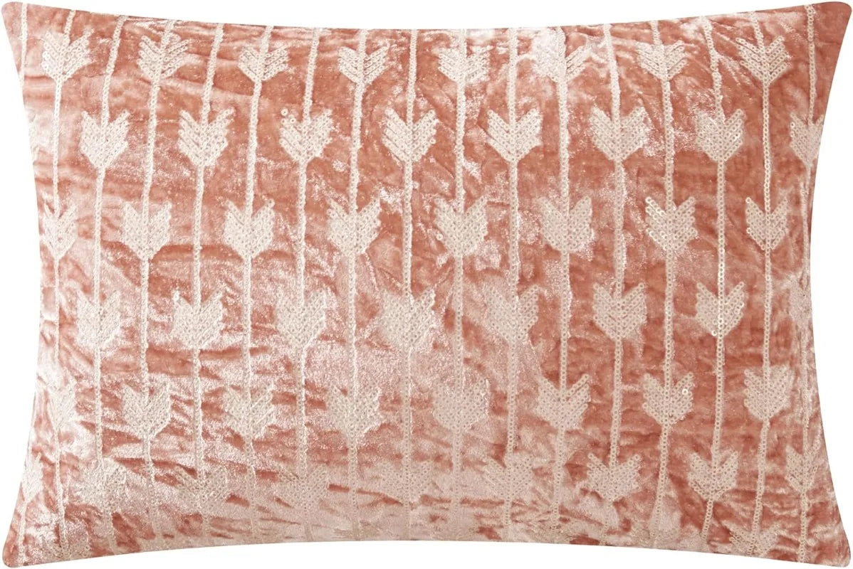 5 PCS Crushed Velvet Comforter Set