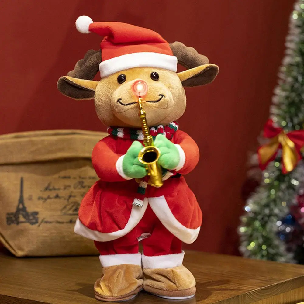 Dancing Christmas Figurines