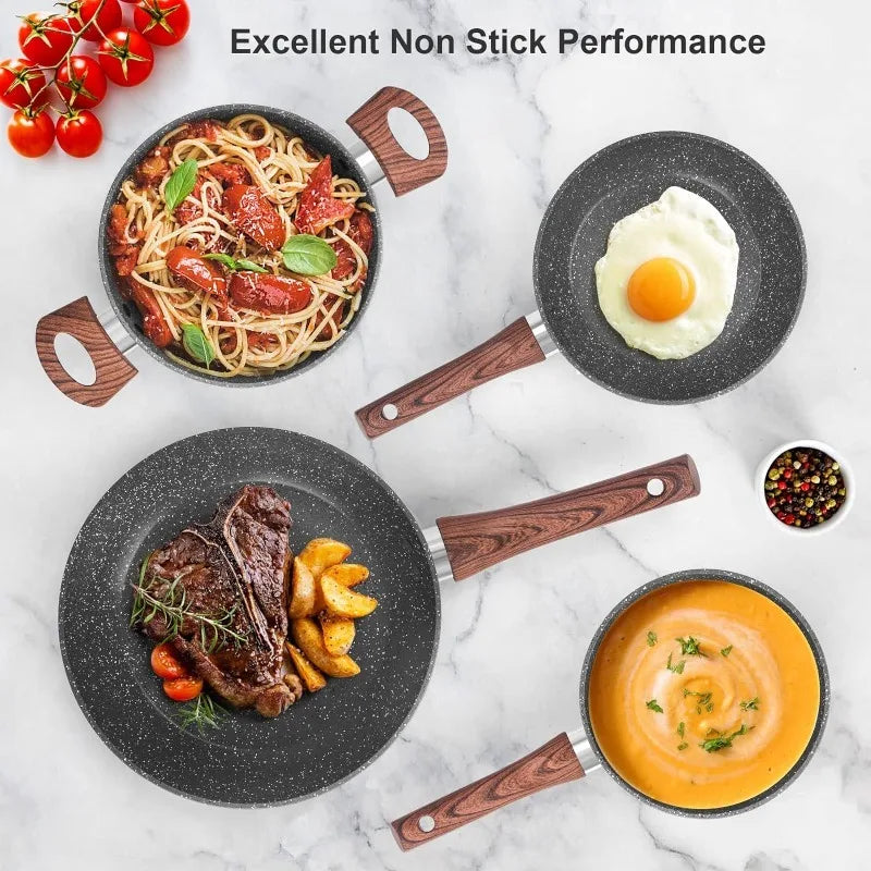 11 PCS Pots and Pans Set