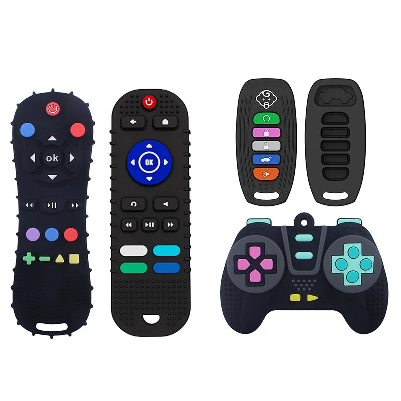 Remote Control Shaped Baby Teether