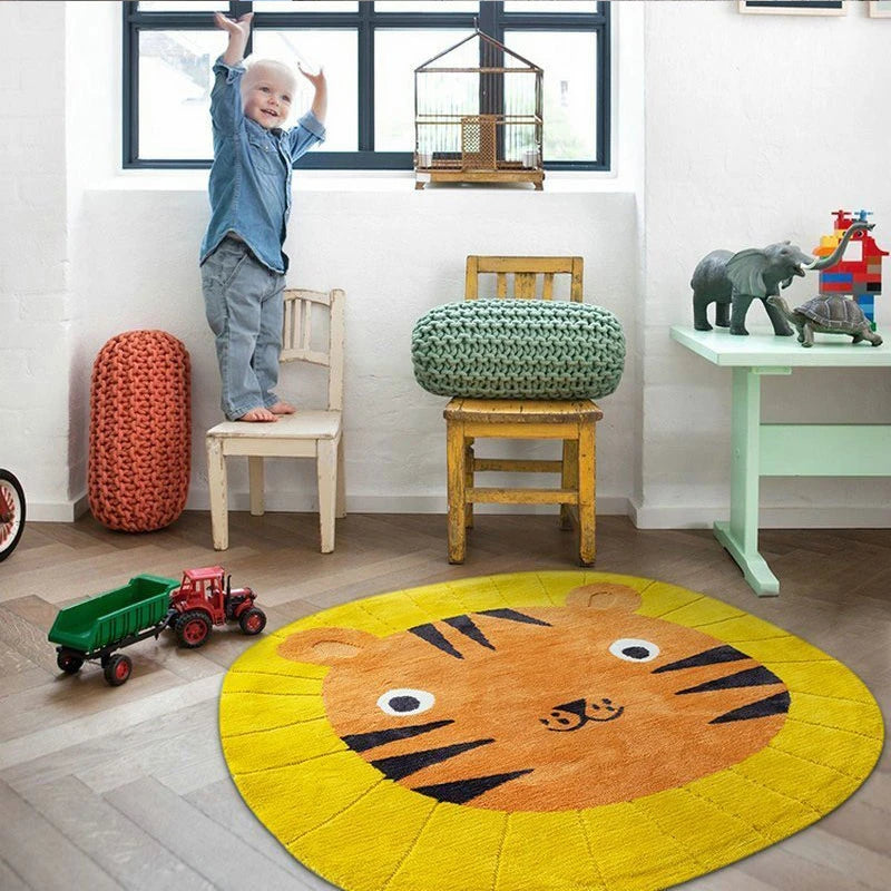 Nordic Style Plush Floor Mat