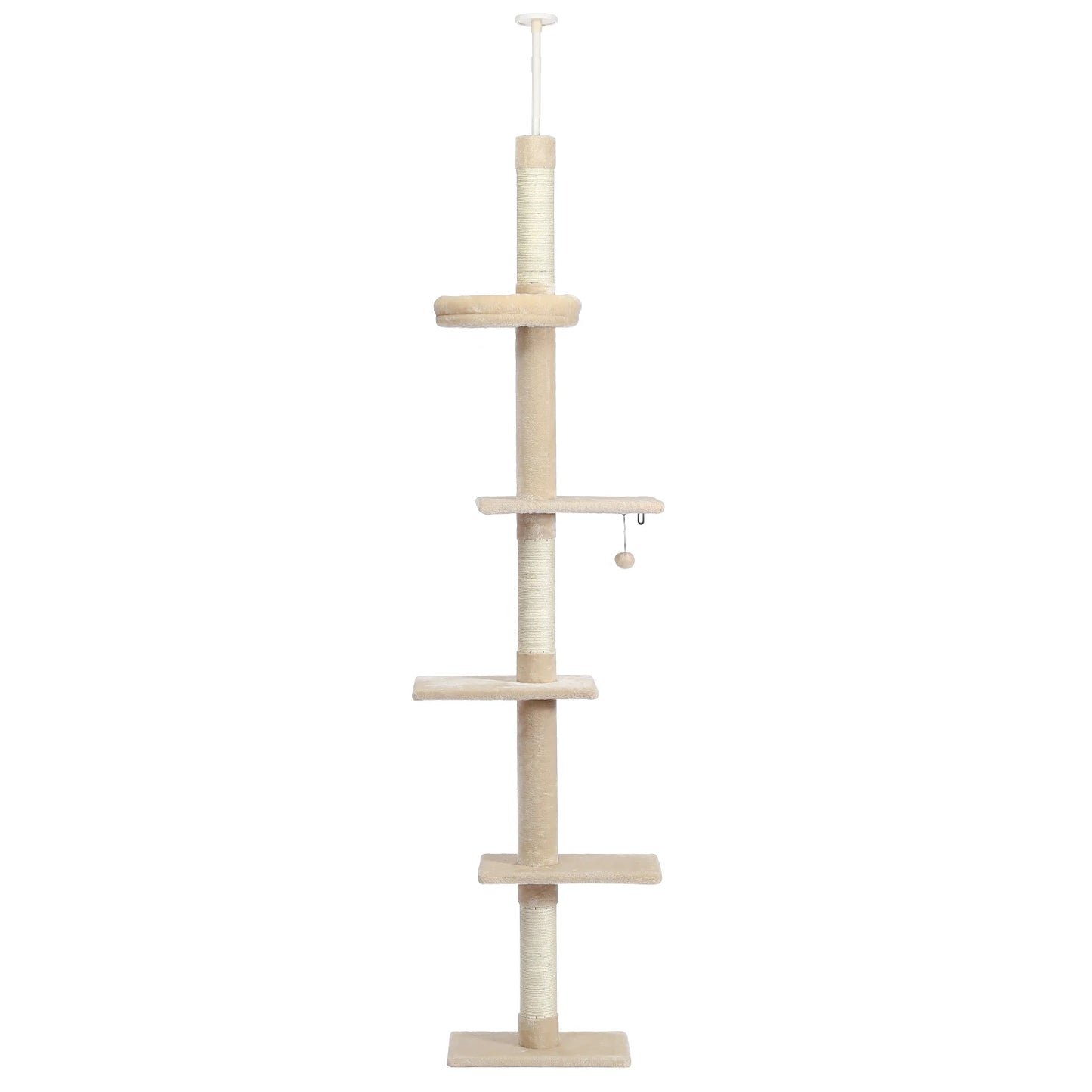 Floor to Ceiling Cactus Cat Tree