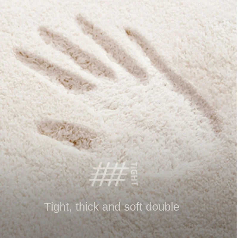 Nordic Style Plush Floor Mat