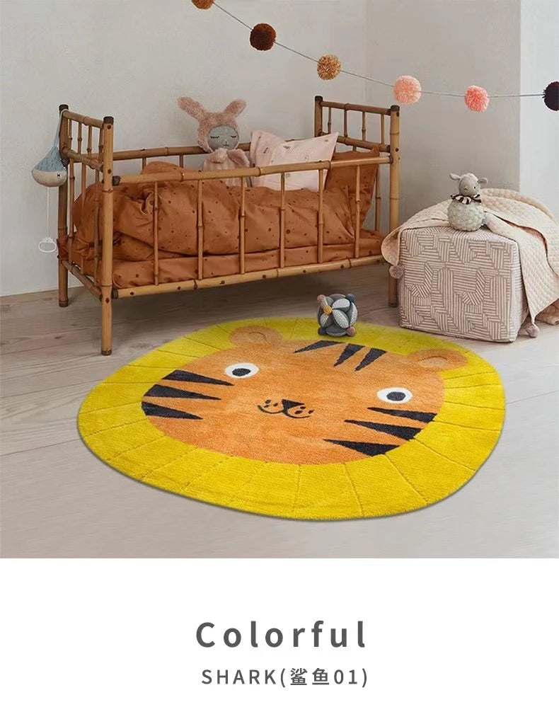 Nordic Style Plush Floor Mat