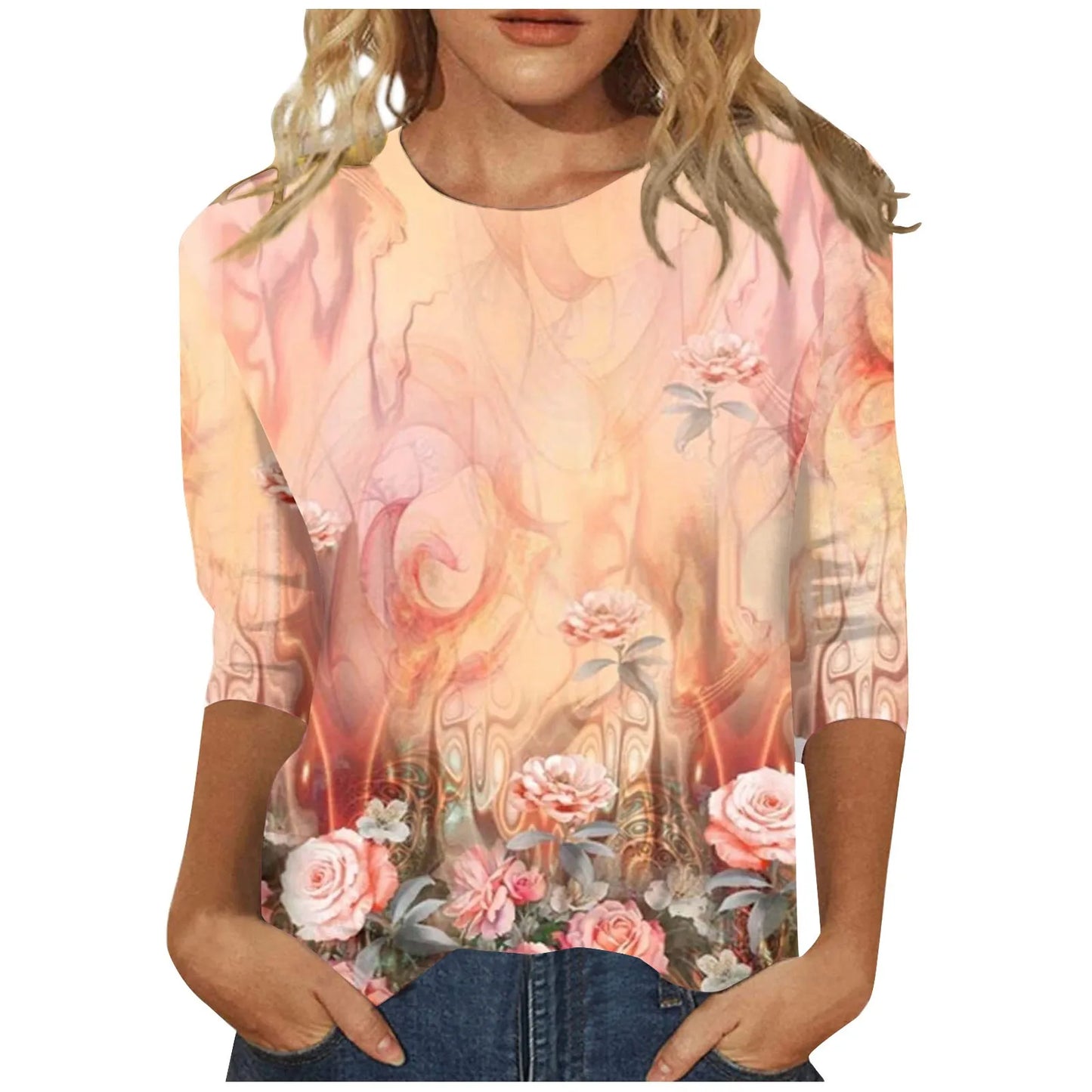 Women's Printed Casual T-shirt