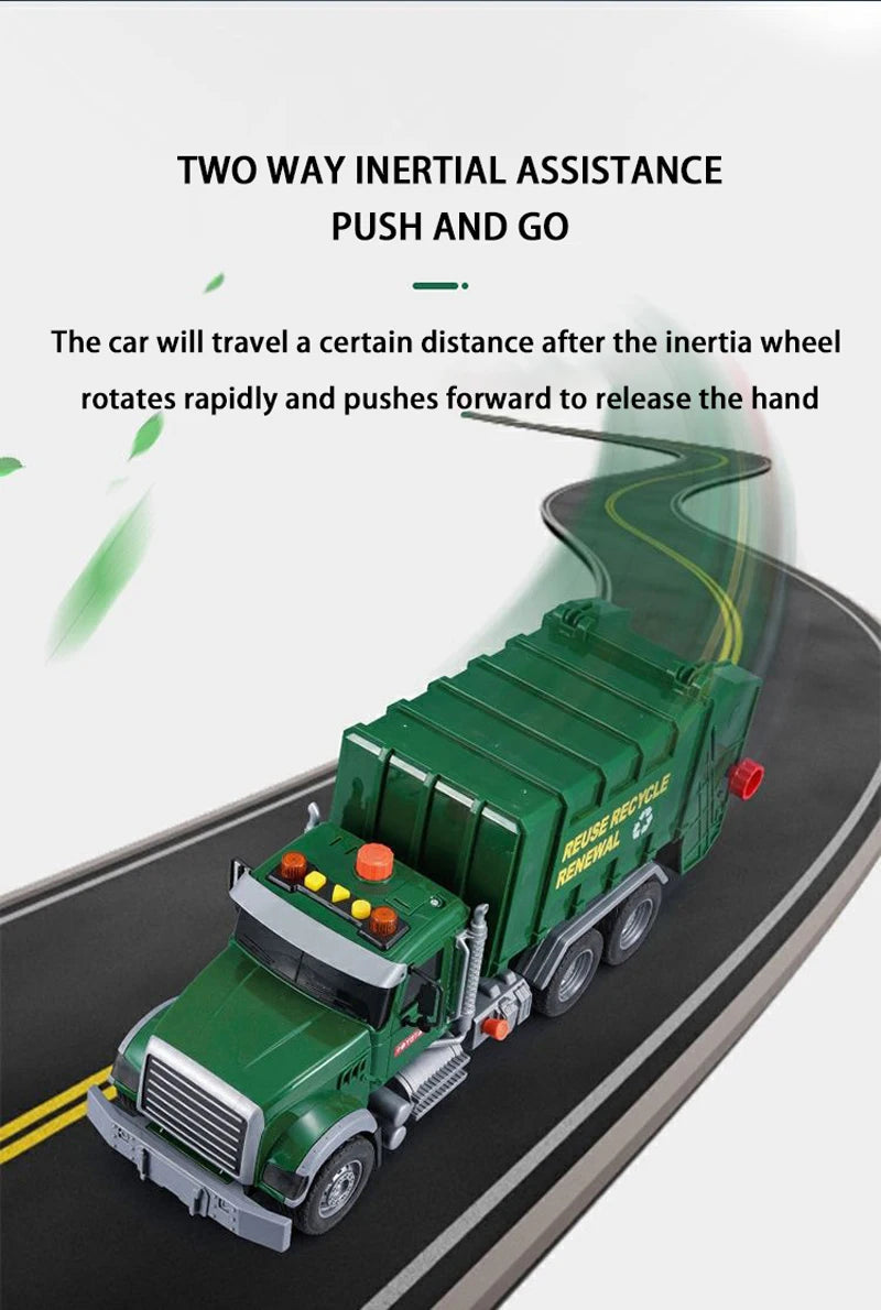 Friction Powered Garbage Truck