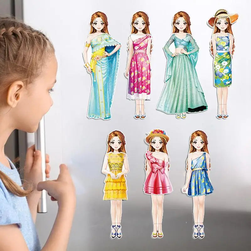 Magnetic Doll Dress Up Kit
