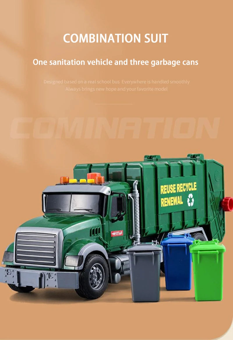 Friction Powered Garbage Truck