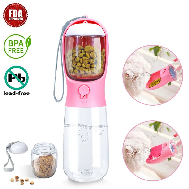 Pet 2-in-1 Travel Bowl