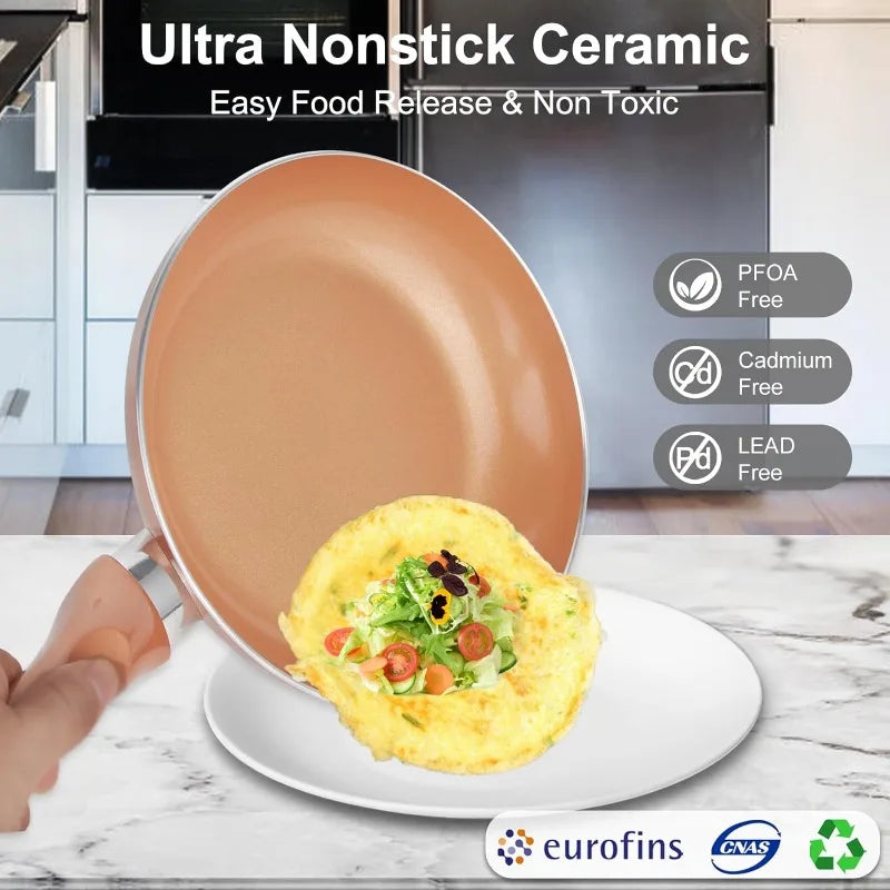 11 PCS Pots and Pans Set