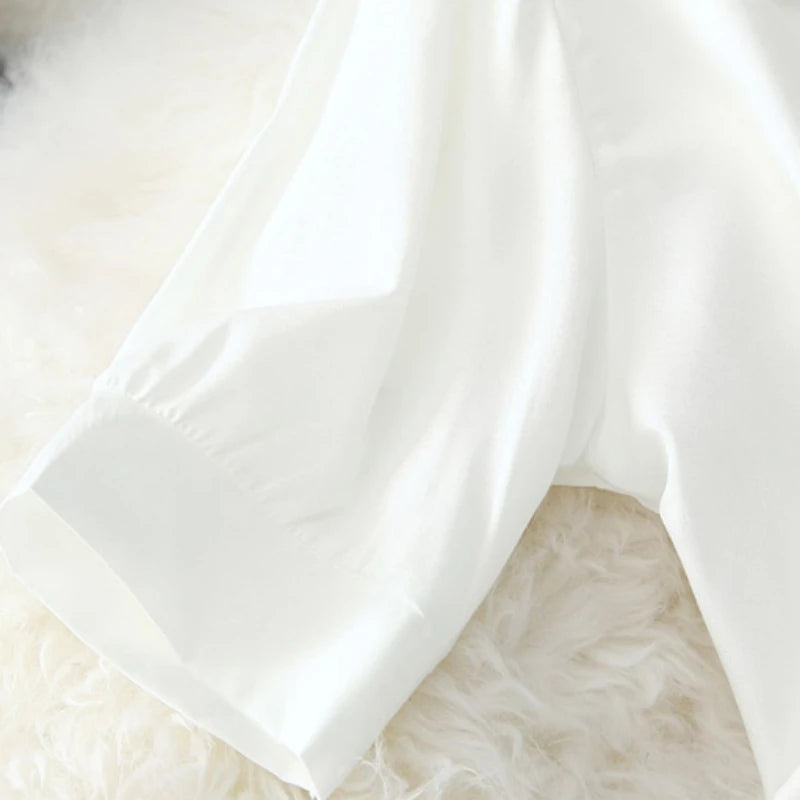 Women's White Casual Blouse