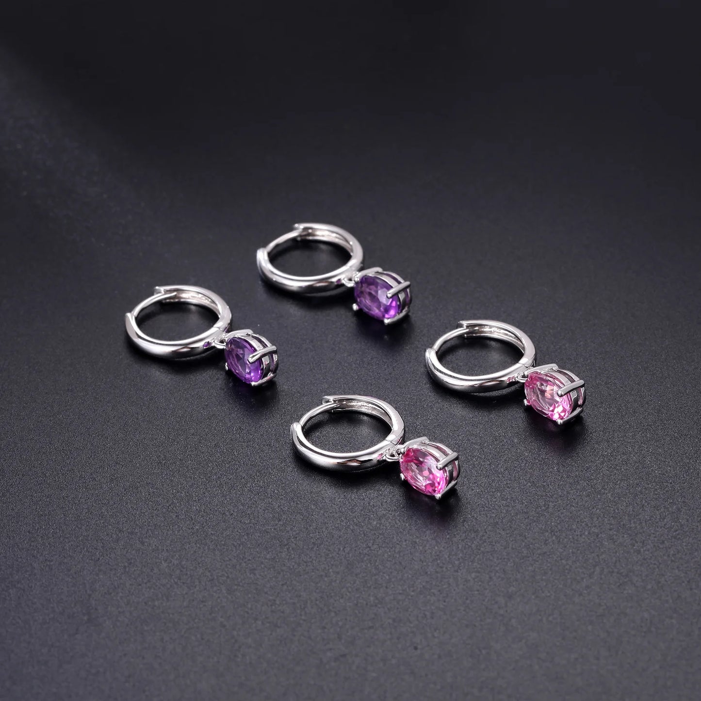 Precious Gem Dangle Earrings