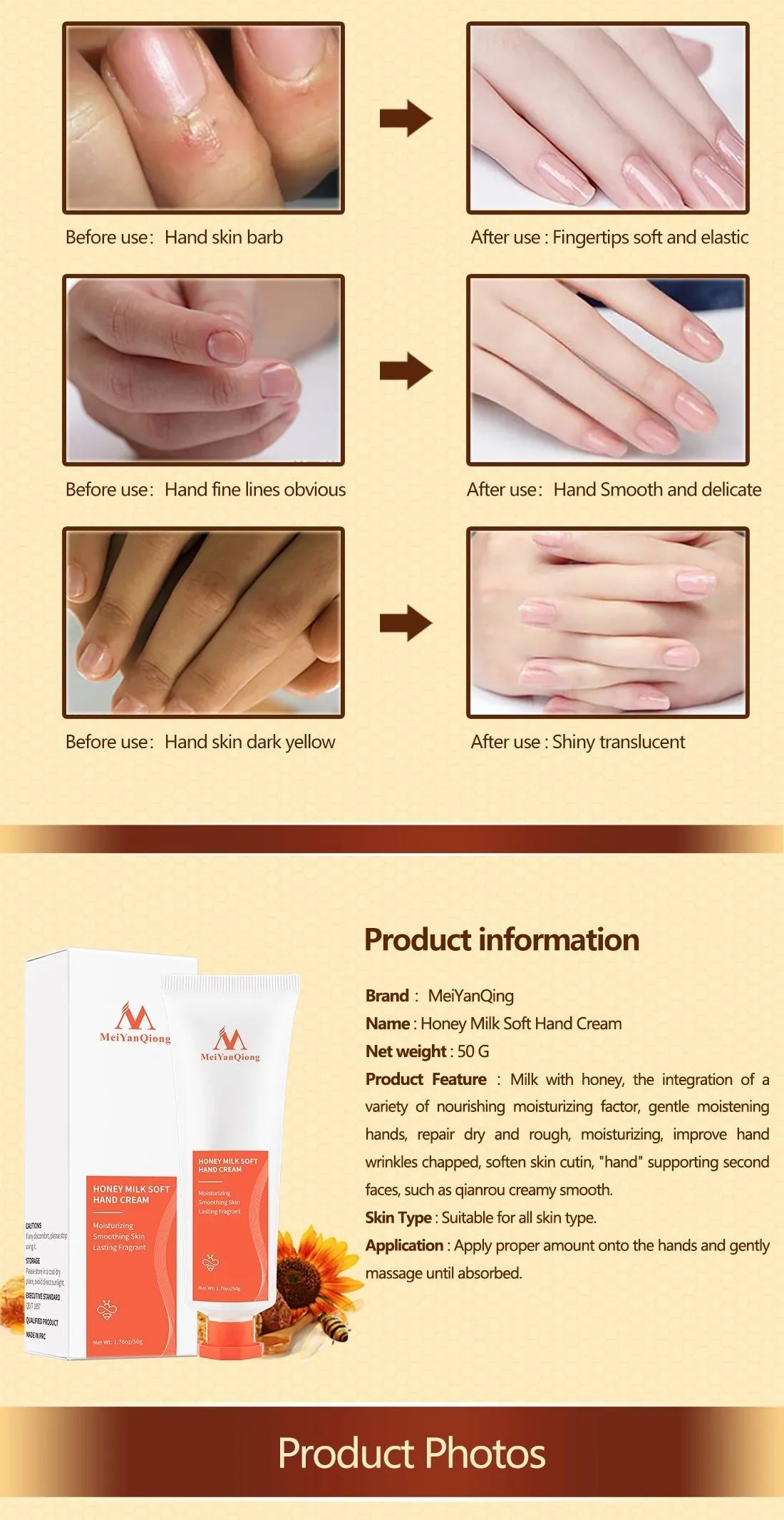 Honey Milk Soft Hand Cream
