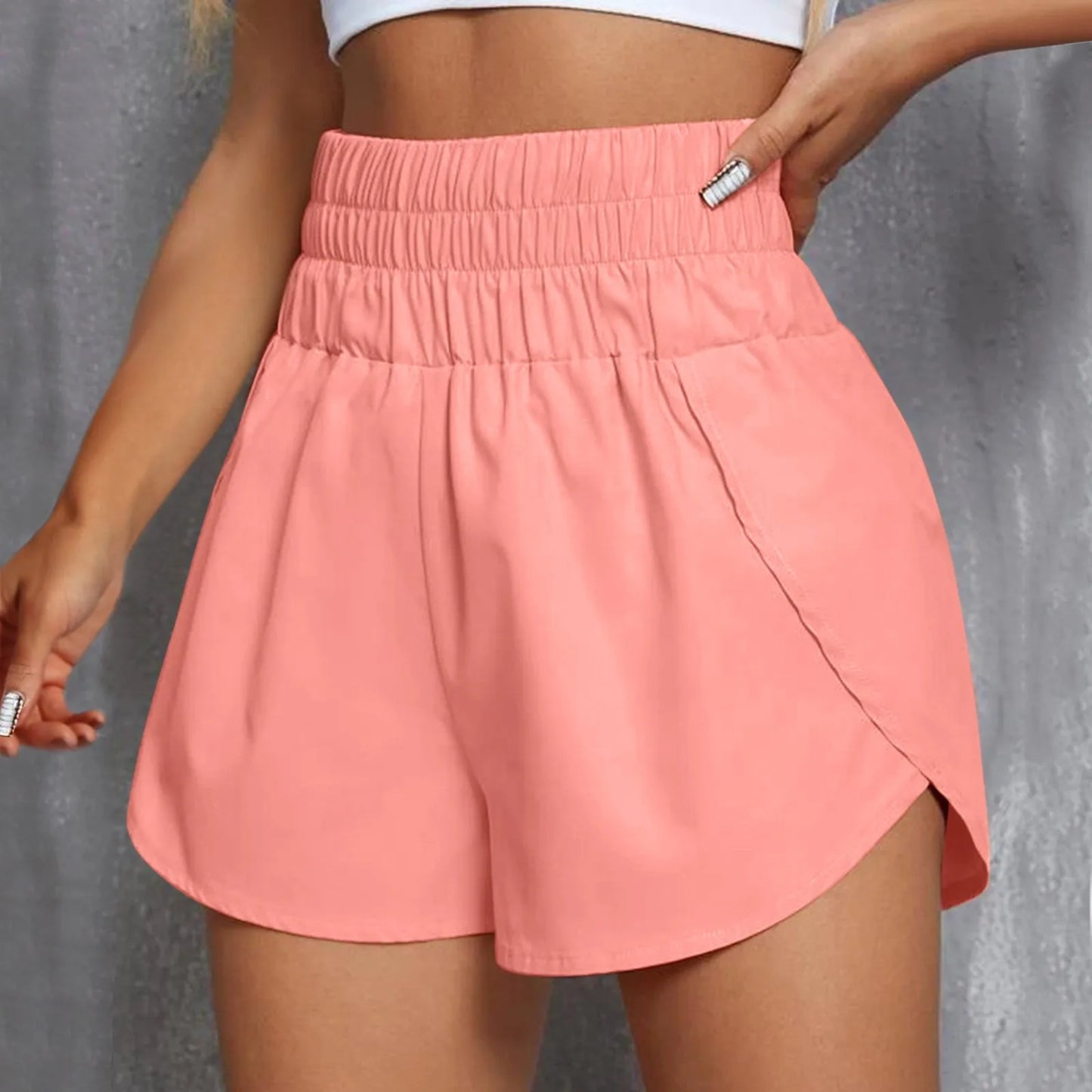 Women's High Waist Running Shorts