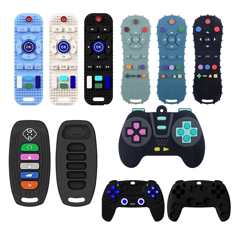 Remote Control Shaped Baby Teether