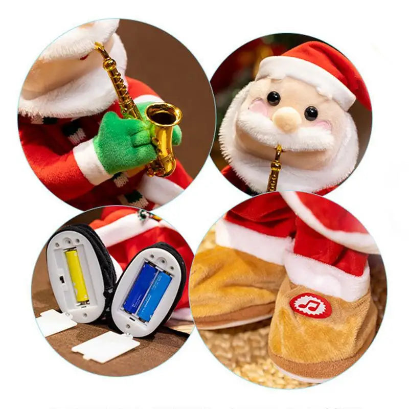 Dancing Christmas Figurines