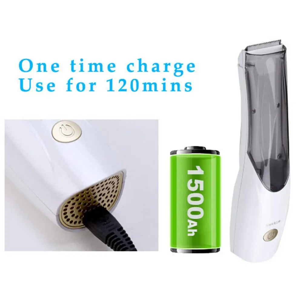 Pet Hair Clippers With Suction